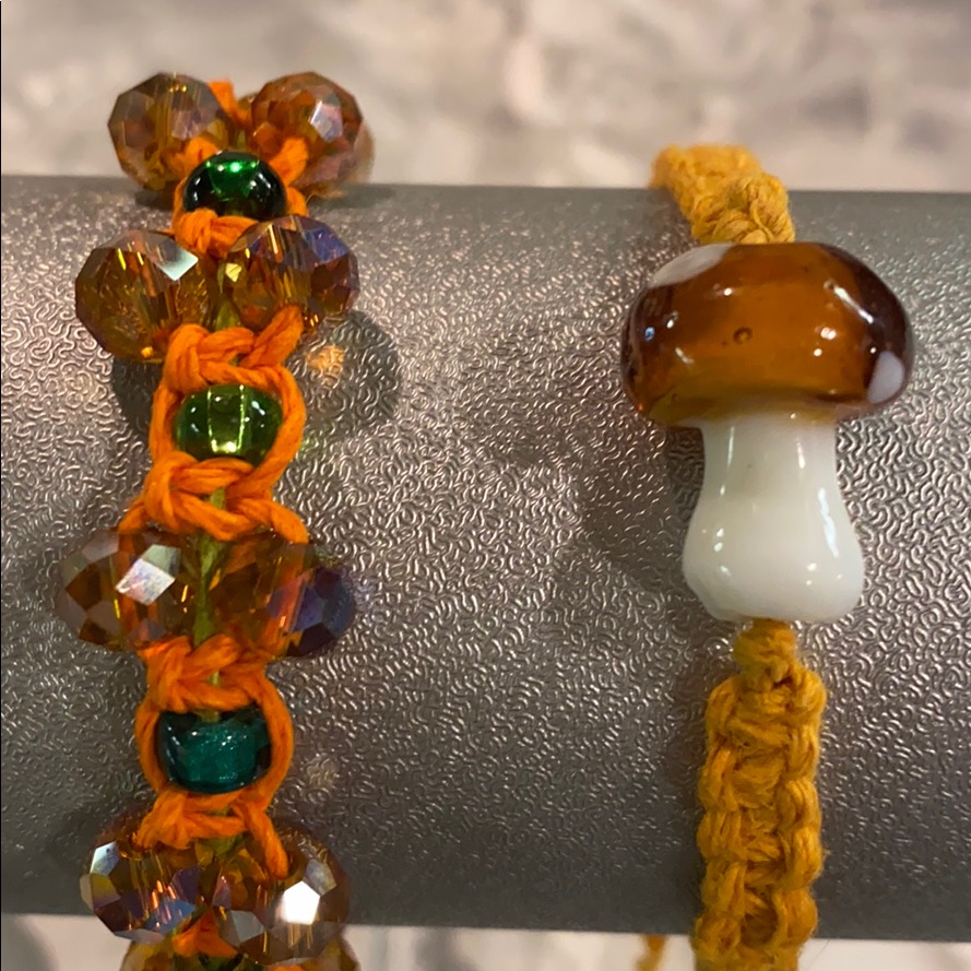 Two Brand New Macram Bracelets